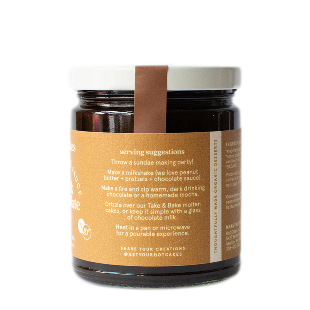 Hot Cakes Chocolate Sauce Serving Suggestions