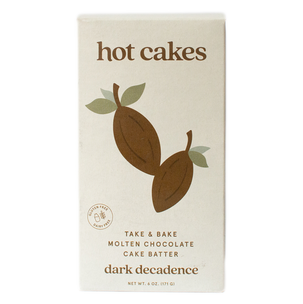 Hot Cakes Dark Decadence Molten Chocolate Cake 