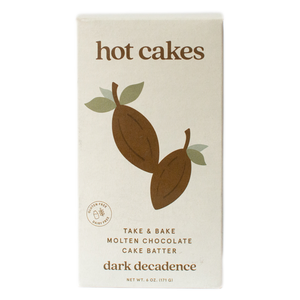 Hot Cakes Dark Decadence Molten Chocolate Cake 