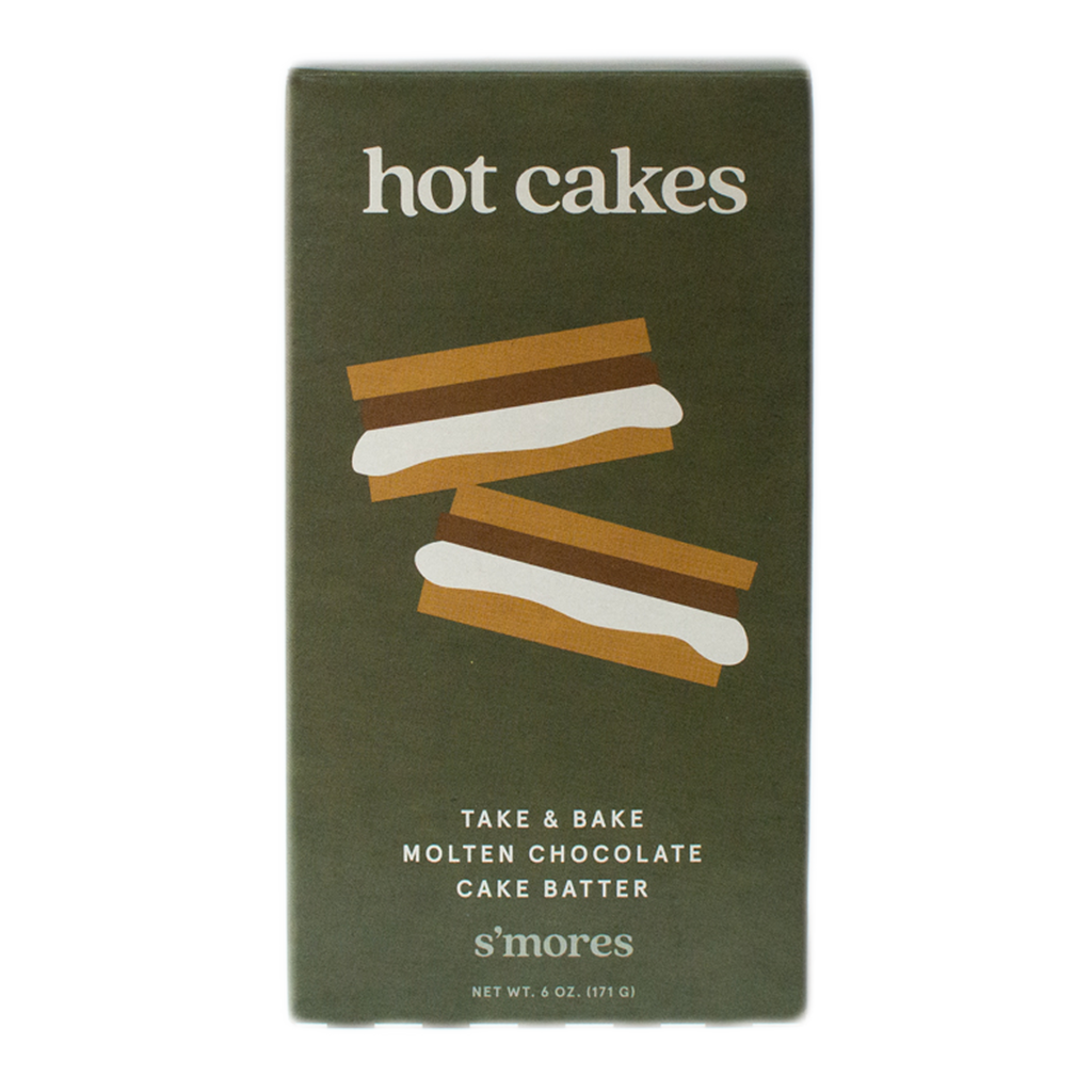 Hot Cakes Smores Molten Chocolate Cake 