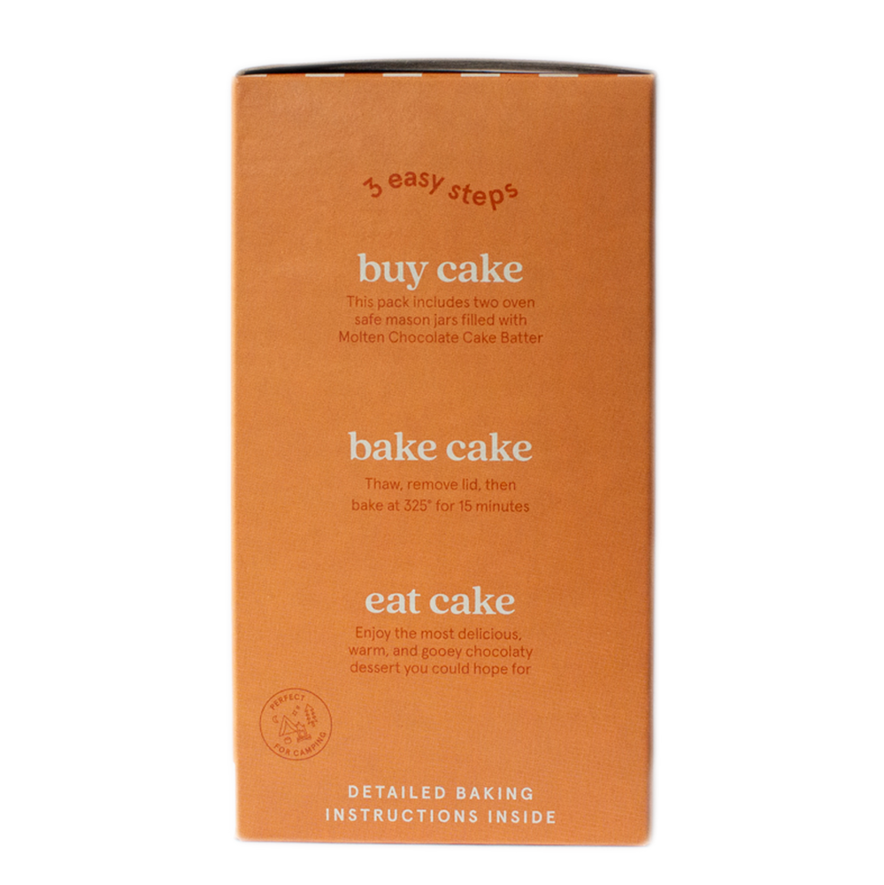 STRAWBERRY MOLTEN CAKE 4-PACK